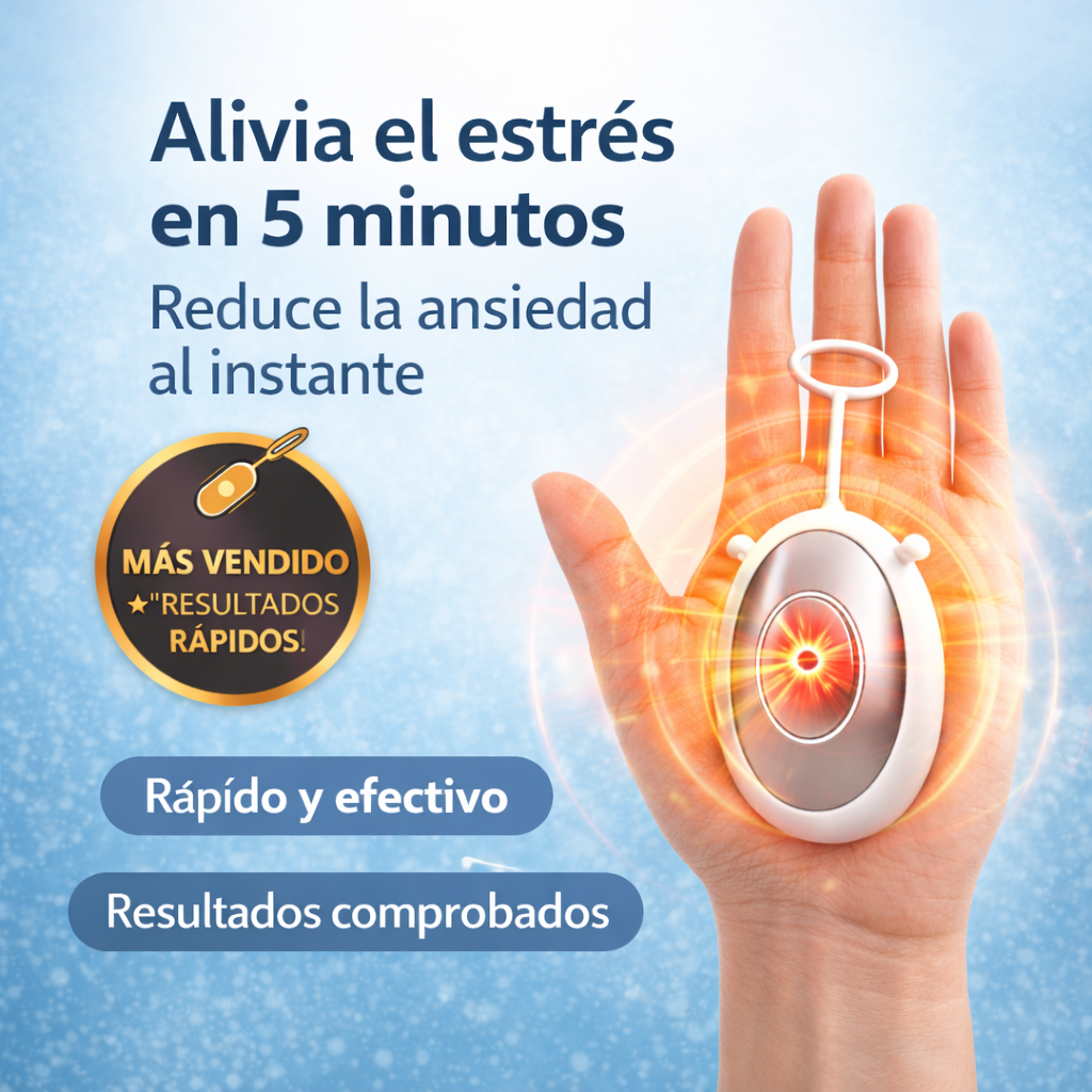 Reduce tu ansiedad al instante con este dispositivo de acupresión portátil.