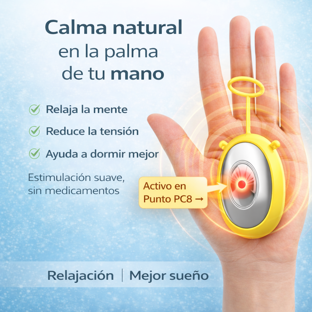 Reduce tu ansiedad al instante con este dispositivo de acupresión portátil.